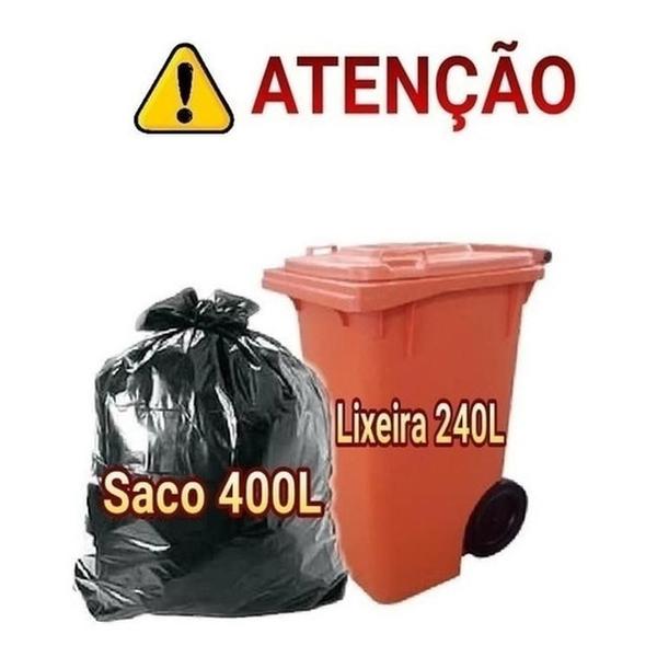 Imagem de Sacos De Lixo 400 Litros  Super Reforçado 100 Un Fabricante