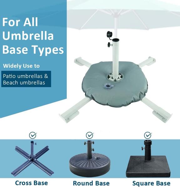 Imagem de Sacos de peso para guarda-chuva de água para base Stand MILIMOLI 53cm