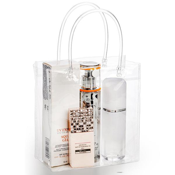 Imagem de Sacos de presente ZENFUN Clear PVC, pacote com 80, 16x15x7cm para festas e casamentos