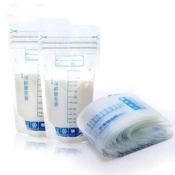 Sacos para Armazenamento de Leite Materno - 250ml, Sem BPA e à Prova de Vazamentos Imagem de Sacos para Armazenamento de Leite Materno - 250ml, Sem BPA e à Prova de Vazamentos