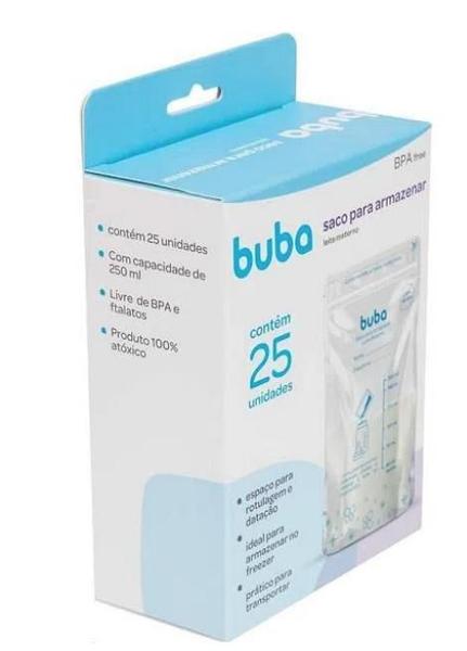Sacos para Armazenar Leite Materno 200ML Buba Imagem de Sacos para Armazenar Leite Materno 200ML Buba