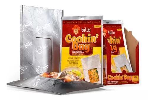 Imagem de Sacos Para Grelhar Churrasco Antiaderente Cookin'bag Kit 2 