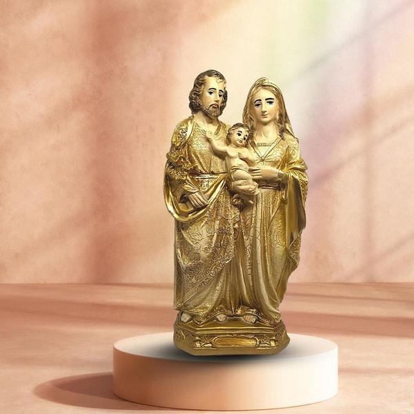 Imagem de Sagrada Familia 30cm Acabamento Fino Presente Dia Das Mães