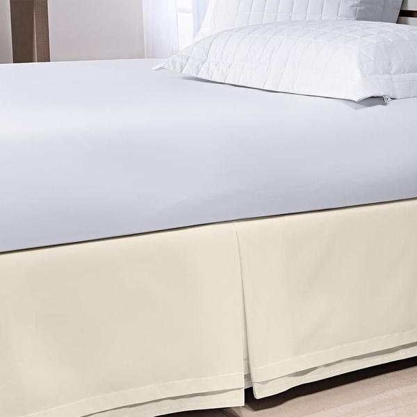 Saia Para Cama Box King Glass 200 Fios 100% Algodão Palha - Doce Lar Enxovais Imagem de Saia Para Cama Box King Glass 200 Fios 100% Algodão Palha