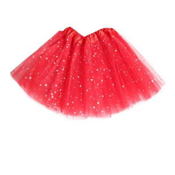 Imagem de Saia Tutu Adulto Glitter Lantejoula Star Tule Lilás