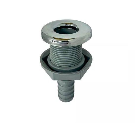 Saída De Costado ABS Reta Bomba De Porão 3/4" Capa Cromada - NOSTER Imagem de Saída De Costado ABS Reta Bomba De Porão 3/4" Capa Cromada