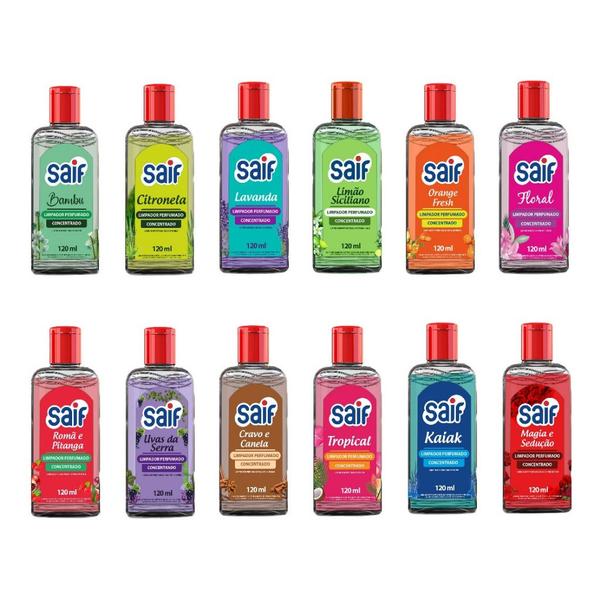 Saif Limpador Perfumado Concentrado Romã e Pitanga 120ml