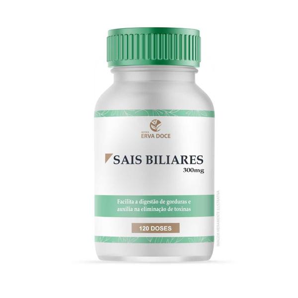 Imagem de Sais Biliares 300Mg 120 Doses