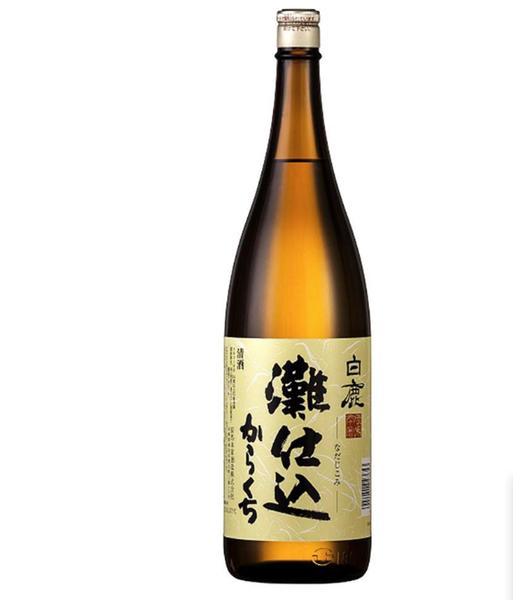 Imagem de Sake Hakushika Nadajikomi Karakuchi (dry) 1.800ml