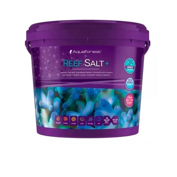 Imagem de Sal Aquaforest Reef Salt Plus 22kg Parâmetros Elevados