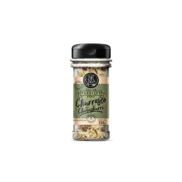 Sal de Parrilla com Chimichurri BR Spices Pote 300G Imagem de Sal de Parrilla com Chimichurri BR Spices Pote 300G