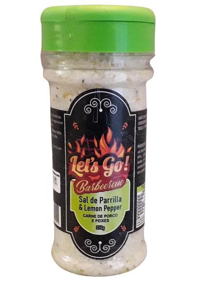 Imagem de Sal De Parrilla Com Lemon Pepper 350G Da Lets Go Barbecue