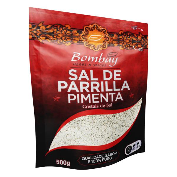 Imagem de Sal de Parrilla com Pimenta BOMBAY 500g