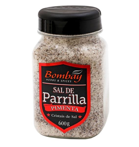Sal de Parrilla com Pimenta BOMBAY 600g Imagem de Sal de Parrilla com Pimenta BOMBAY 600g