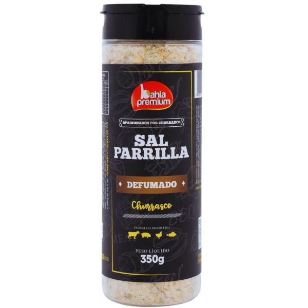 Sal de Parrilla Defumado Autentico 350g Para Churrasco Com Realçador de Sabor Bahia Premium Imagem de Sal de Parrilla Defumado Autentico 350g Para Churrasco Com Realçador de Sabor Bahia Premium