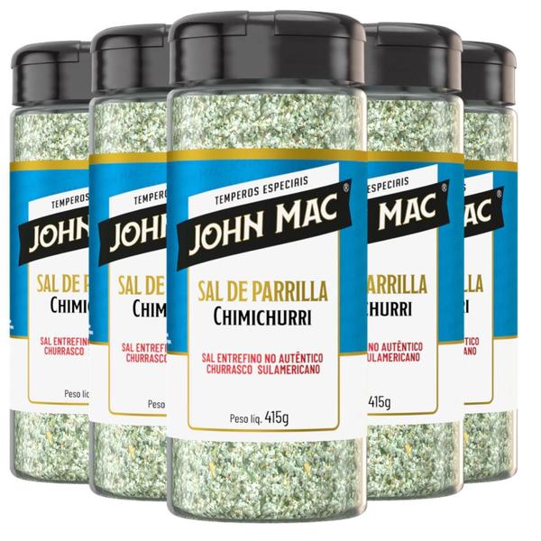 Imagem de Sal De Parrilla Entrefino Com Chimichurri John Mac 415G (5X)