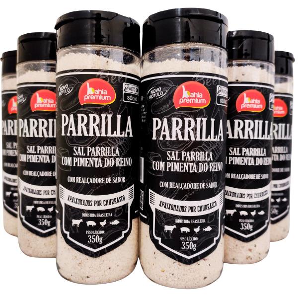 Sal de Parrilla Original Puro 350g Para Churrasco Com Realçador de Sabor Bahia Premium Imagem de Sal de Parrilla Original Puro 350g Para Churrasco Com Realçador de Sabor Bahia Premium