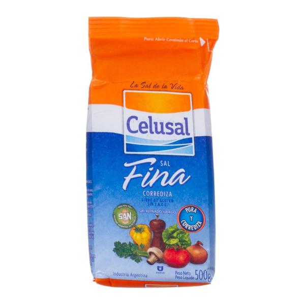 Imagem de Sal Fino Celusal 500g