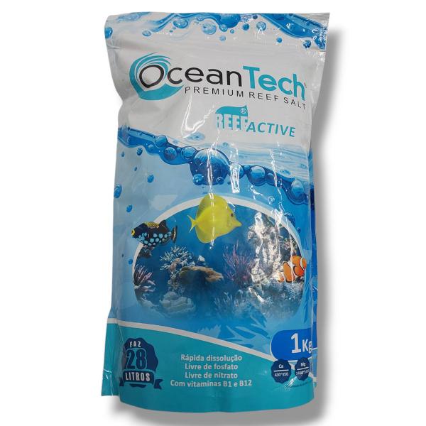 Imagem de Sal Marinho Ocean Tech Reef Active Premium Reef Salt 1 Kg