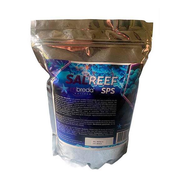 Imagem de Sal Marinho Soft Corais Mbreda Reef SPS para Aquários - 500g