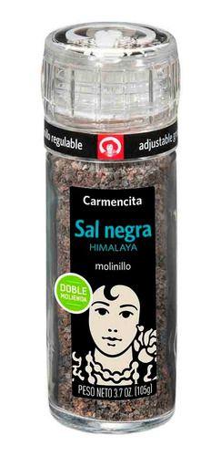 Sal Negro do Himalaya Espanhol Carmencita com Moedor 100g Imagem de Sal Negro do Himalaya Espanhol Carmencita com Moedor 100g