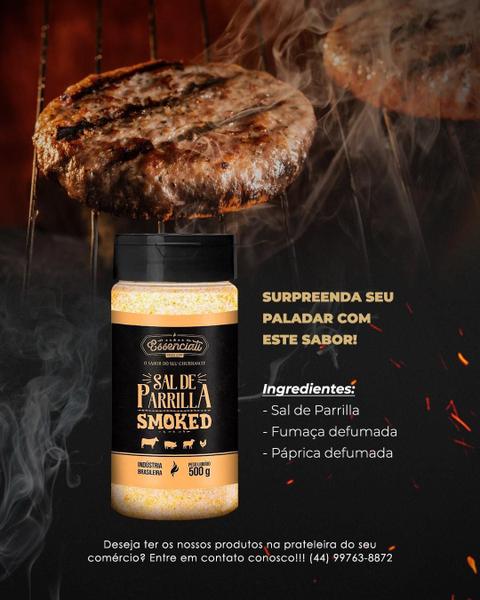 Imagem de Sal Parrilla Blend com alho Para Churrasco 280g