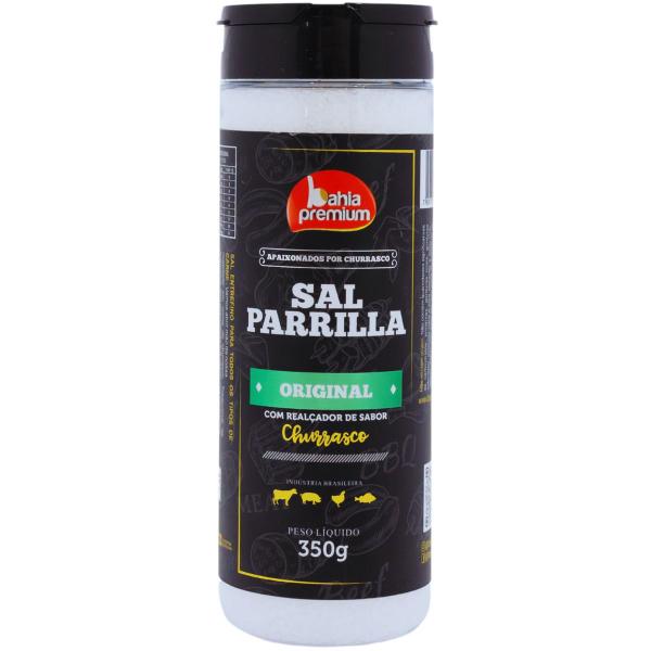 Imagem de Sal Parrilla Kit 6 unidades 5 Sabores Chimichurri Defumado Original Lemon Pepper Pimenta do Reino 350g Bahia Premium