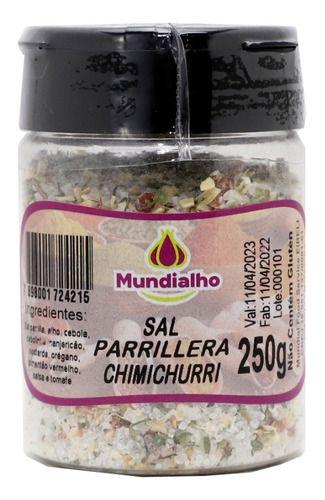 Imagem de Sal Parrillera Com Chimichurri Mundialho 250g