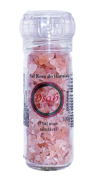 Sal Rosa do Himalaia 100g - D'sab Imagem de Sal Rosa do Himalaia 100g - D'sab