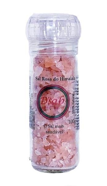Sal Rosa do Himalaia 100g - D'sab Imagem de Sal Rosa do Himalaia 100g - D'sab