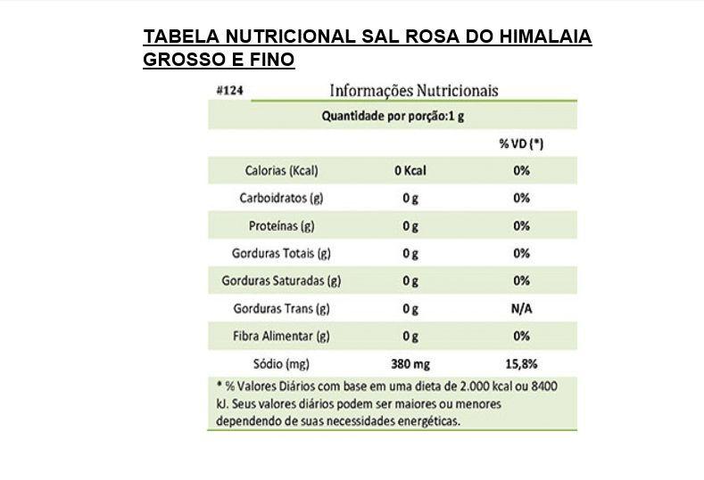 Imagem de Sal Rosa do Himalaia Grosso Importado Iodado 20 Kg Com Laudo