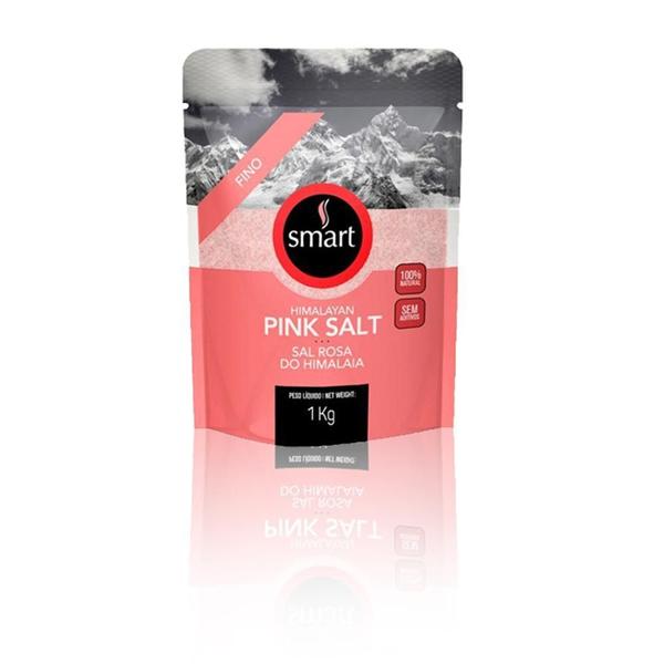 Sal Rosa Do Himalaia Smart Fino 1Kg Imagem de Sal Rosa Do Himalaia Smart Fino 1Kg