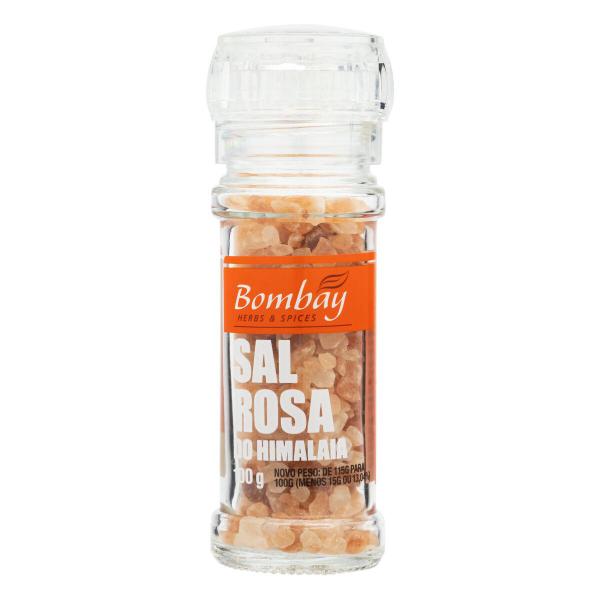 Sal rosa grosso bombay moedor vd 100g Imagem de Sal rosa grosso bombay moedor vd 100g