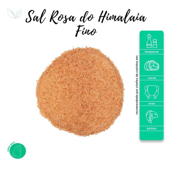 Sal Rosa Himalaia Fino Qualidade Superior Premium Kit 2 Pouch 100g - Natural do Povo Imagem de Sal Rosa Himalaia Fino Qualidade Superior Premium Kit 2 Pouch 100g