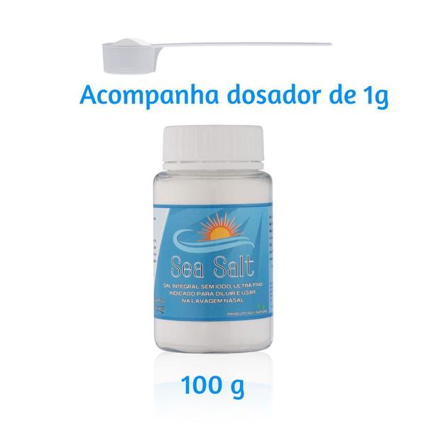 Imagem de Sal Sem Iodo Ultrafino Para Lavagem Nasal 100 G