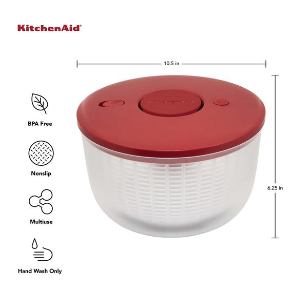 Imagem de Salad Spinner KitchenAid Universal com coador de 7,43 litros