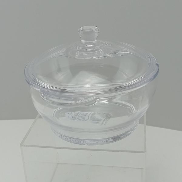 Imagem de SALADEIRA COM TAMPA VIDRO 1,5L 14x22x22cm TRANSPARENTE BOWL TIGELA