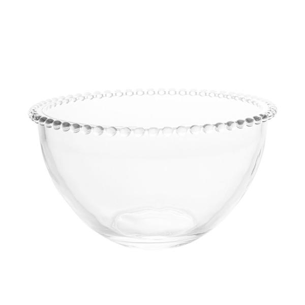 Imagem de Saladeira De Cristal Resistente Grande 21cm Para Mesa Posta Caesar Salad