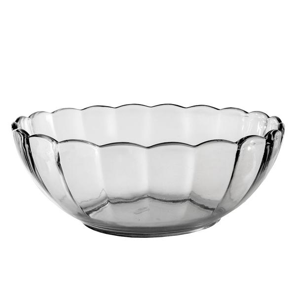 Imagem de Saladeira Fruteira Bowl Tigela Vidro Transparente 1600ml