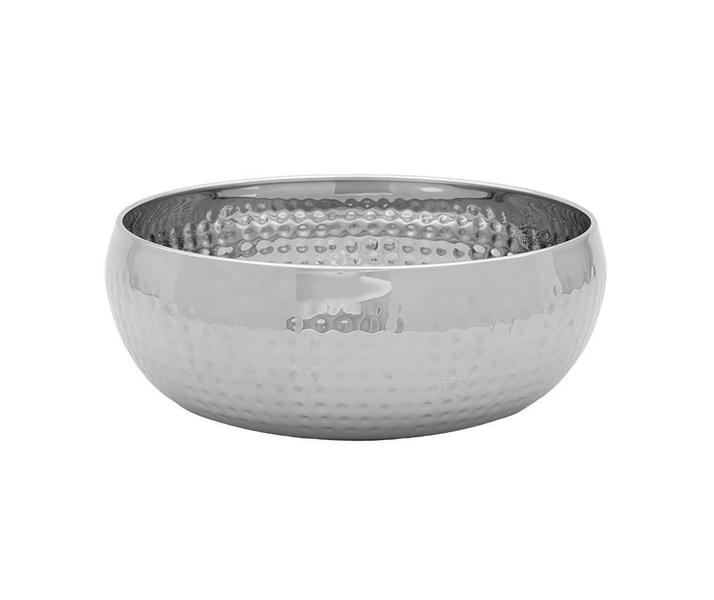 Imagem de Saladeira Inox Martelado 24 cm Mimo Style AN2204