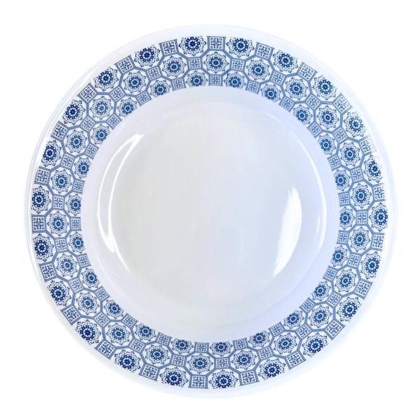 Saladeira Redonda Bowl em Melamina 25cm Grande c/ Estampa - Sk Imagem de Saladeira Redonda Bowl em Melamina 25cm Grande c/ Estampa