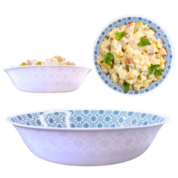 Saladeira Tigela Bowl 1l Melamina 22,5cm Grande Portuguesa - Sk Imagem de Saladeira Tigela Bowl 1l Melamina 22,5cm Grande Portuguesa