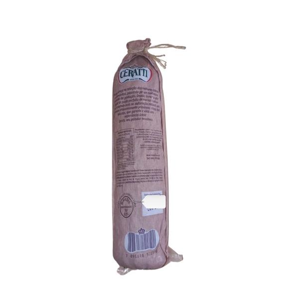 Salame Ceratti Italiano Defumado Artesanal 500g Imagem de Salame Ceratti Italiano Defumado Artesanal 500g