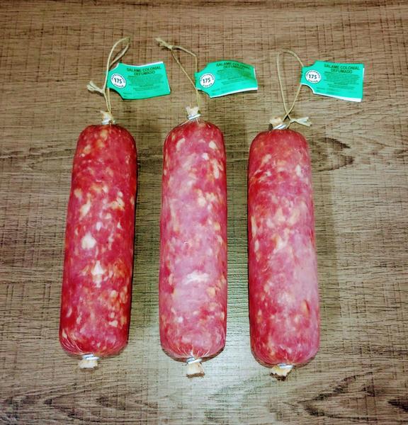 Salame Colonial Tipo Italiano Serra Gaúcha Kit com 03 unidades - Embutidos Girelli Imagem de Salame Colonial Tipo Italiano Serra Gaúcha Kit com 03 unidades