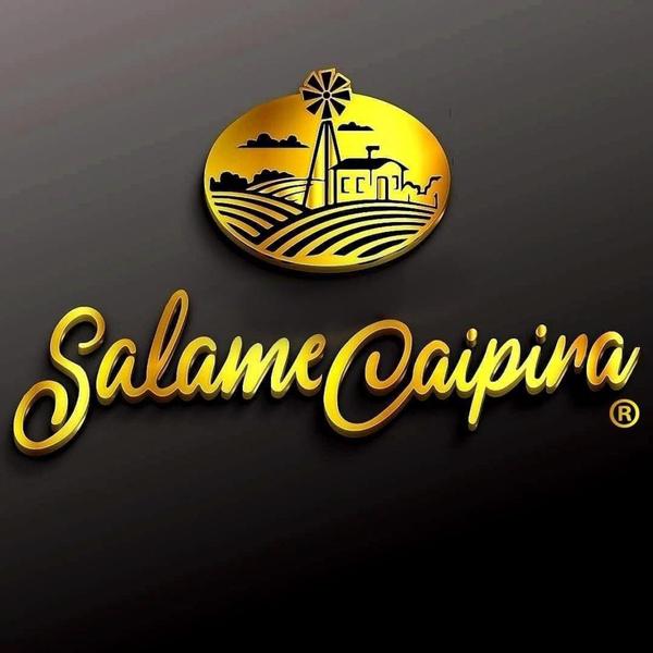 Salame Tipo Italiano Defumado Com Azeitonas 2 Peças - SALAME CAIPIRA Imagem de Salame Tipo Italiano Defumado Com Azeitonas 2 Peças - SALAME CAIPIRA