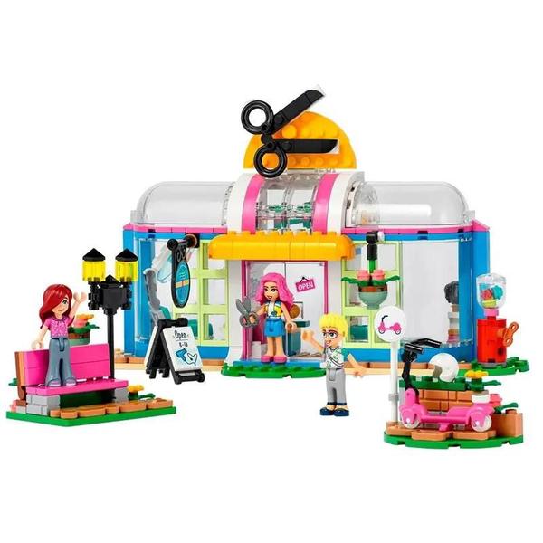 Imagem de Salão de Cabelo Lego Friends 41743 com 401 Peças