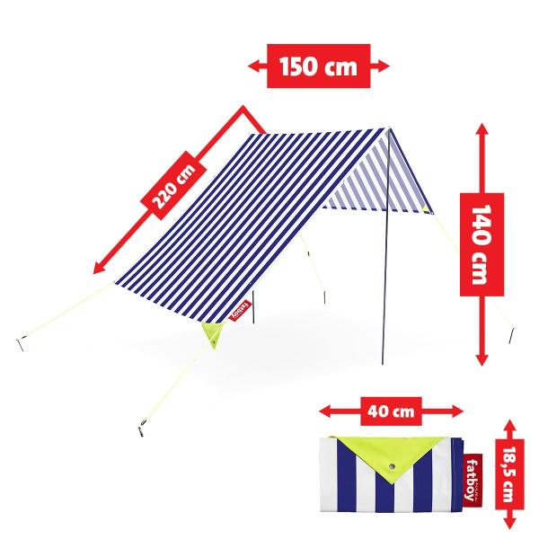 Imagem de Salão de praia portátil Sun Shade Fatboy Miasun para 2 adultos