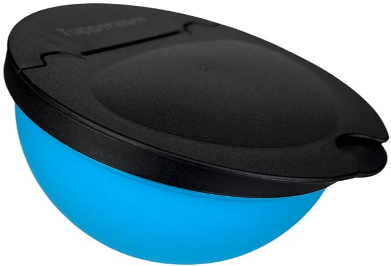 Imagem de Saleiro 300g Azul e Preto Tupperware