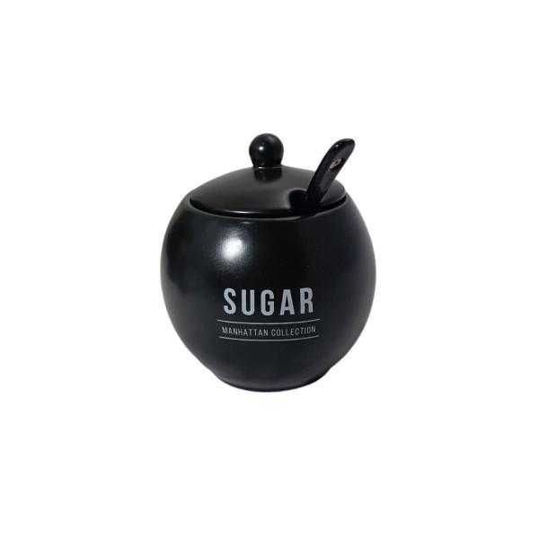 Saleiro Liso 270ml + Açucareiro Sugar 350ml Lanche da Tarde - Hauskraft Imagem de Saleiro Liso 270ml + Açucareiro Sugar 350ml Lanche da Tarde