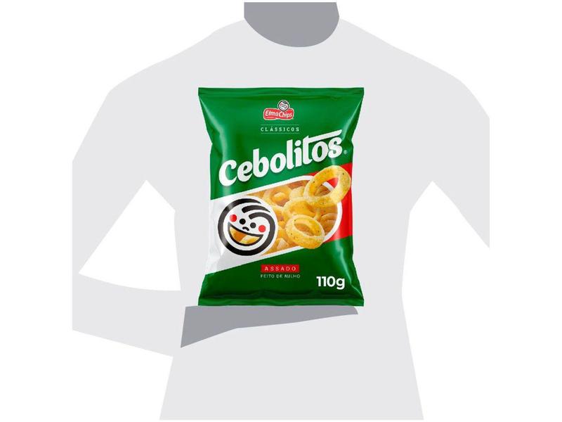 Imagem de Salgadinho Assado Cebola 110g - Cebolitos Elma Chips